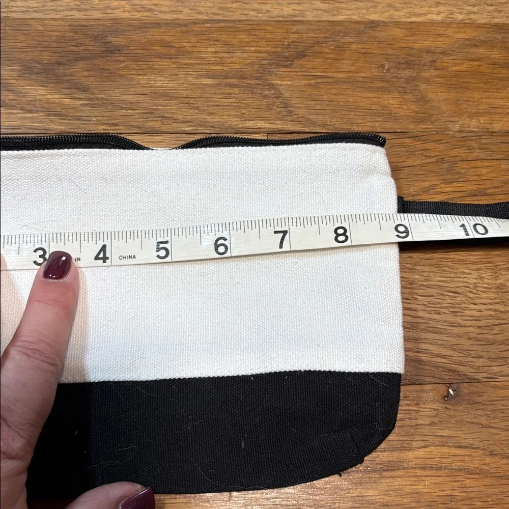 Origins linen cosmetic bag plus bonus bag